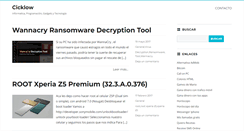 Desktop Screenshot of cicklow.com